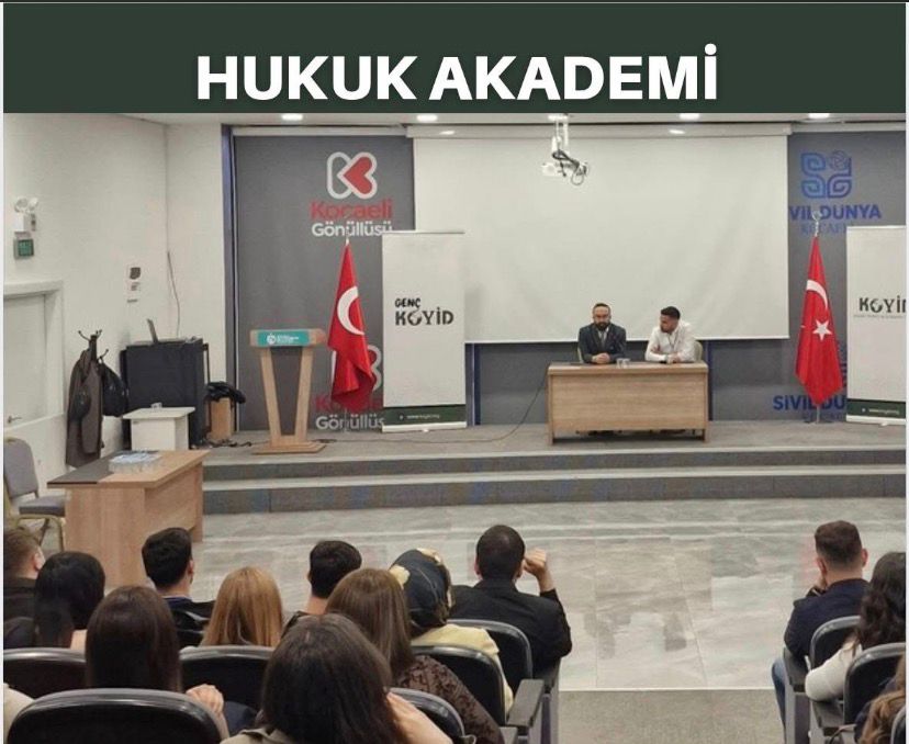 GENÇ KOYİD 2026 YILININ İLK HUKUK AKADEMİSİ PROGRAMINI GERÇEKLEŞTİRDİ.